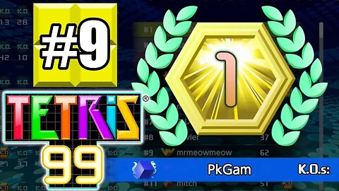 Tetris 99 Blind Walkthrough Part 9: Placement Finale!