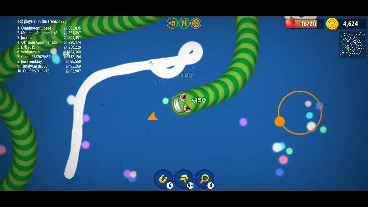 CASUAL AZUR GAMES Worms Zone .io - Hungry Snake 35