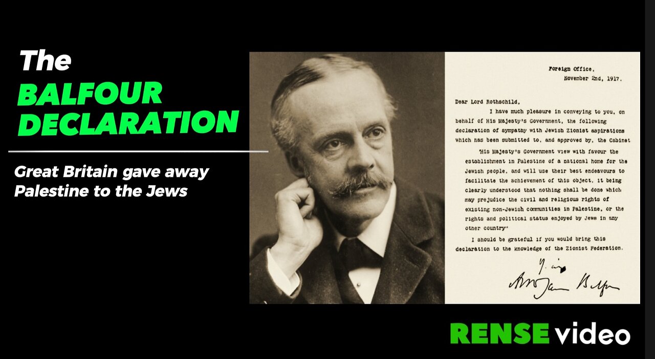 The Balfour Declaration