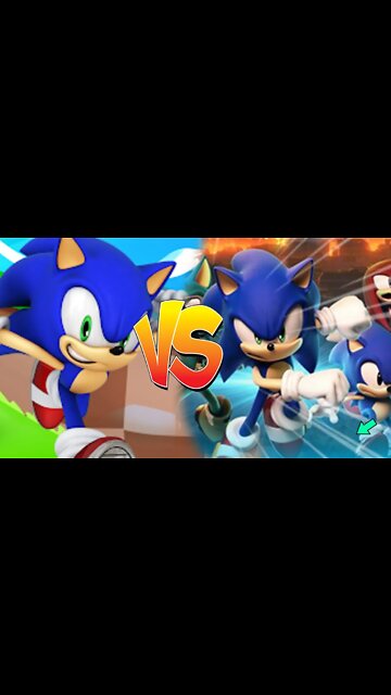 Sonic Forces vs Sonic Dash - Qual é o melhor ?! #shorts