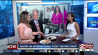 Preview of TGA's international food tasting event