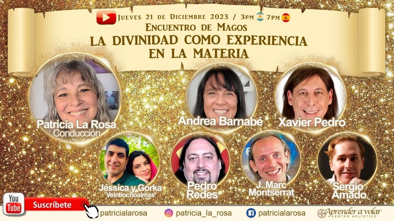 8va Reunión de Magos - Andrea Barnabé, Xavier Pedro, Jessica y Gorka, Pedro Redes