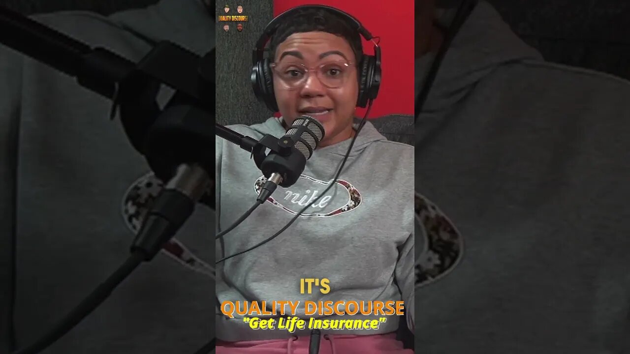 BLACK PEOPLE GET LIFE INSURANCE #qualitydiscoursepodcast #shortvideo #shorts