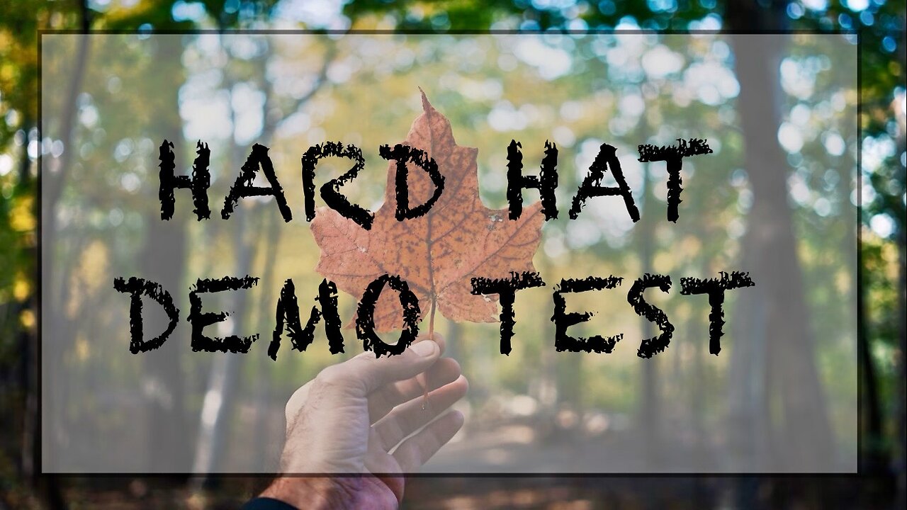 Hard Hat Demo Test