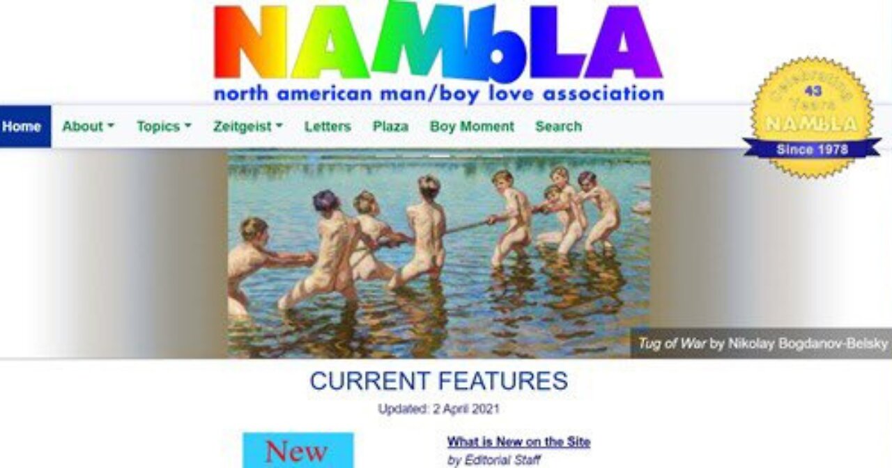 FBI Agent uncovers North American Man/Boy Love Association (NAMBLA)