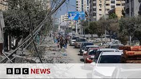 Ignore Israeli evacuation order_ Hamas tells citizens as they flee - BBC News