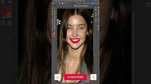 Realistic Lipstick Photoshop Tutorial | #trendingshortfffff #photoshopshort #shorts #ytshorts
