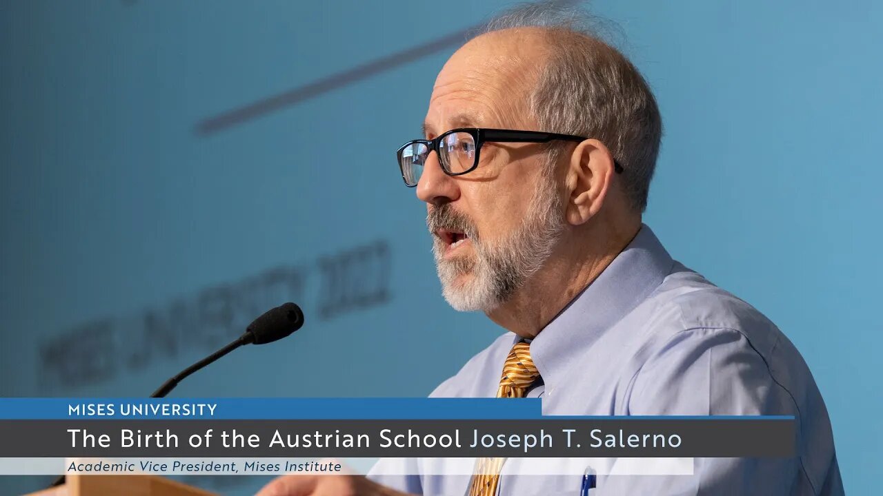 The Birth of the Austrian School | Joseph T. Salerno