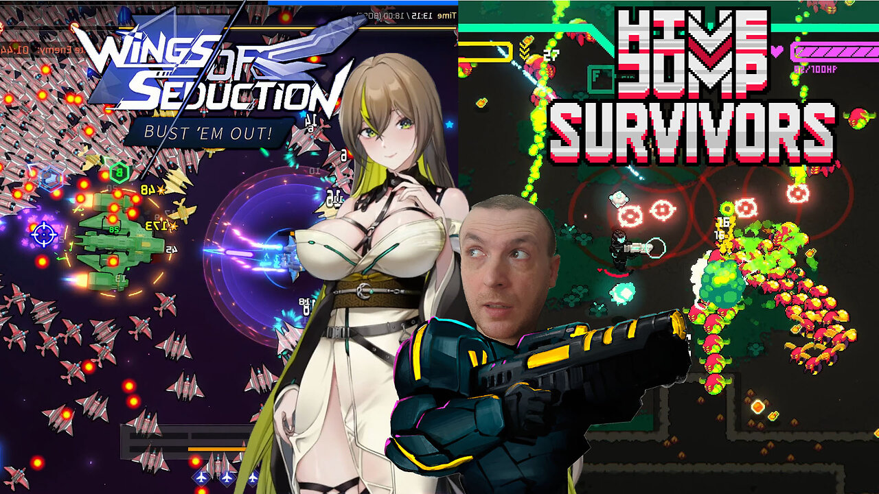 More Pew Pew Fun Times with Hive Jump Survivors & Wings of Seduction: Bust 'em out!