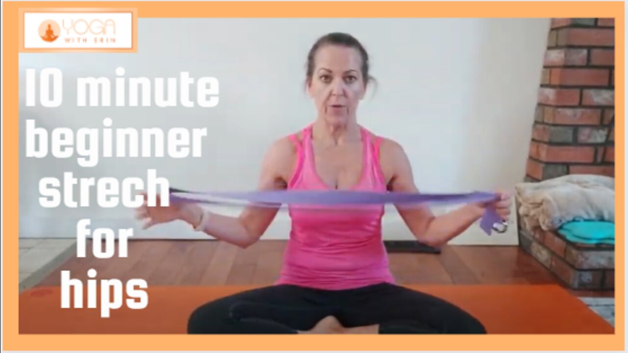 10 Min Beginner Stretch for hips -