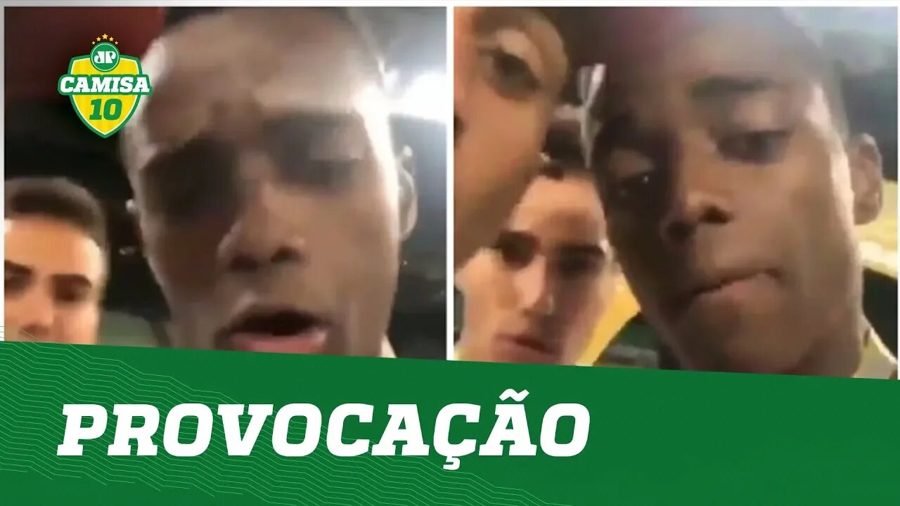 Jogador do São Paulo PROVOCA Palmeiras no Allianz após título!