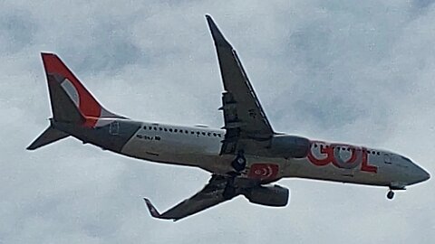 Boeing 737-800 PR-GXJ coming from Rio de Janeiro