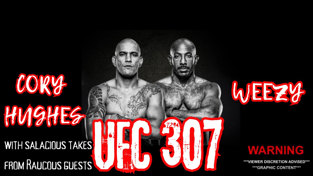 UFC 307 Fight Commentary | Cory Hughes