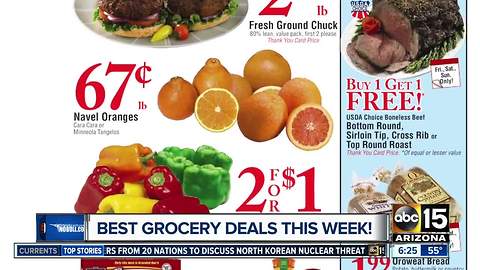 Here are the best grocery deals at the stores this week