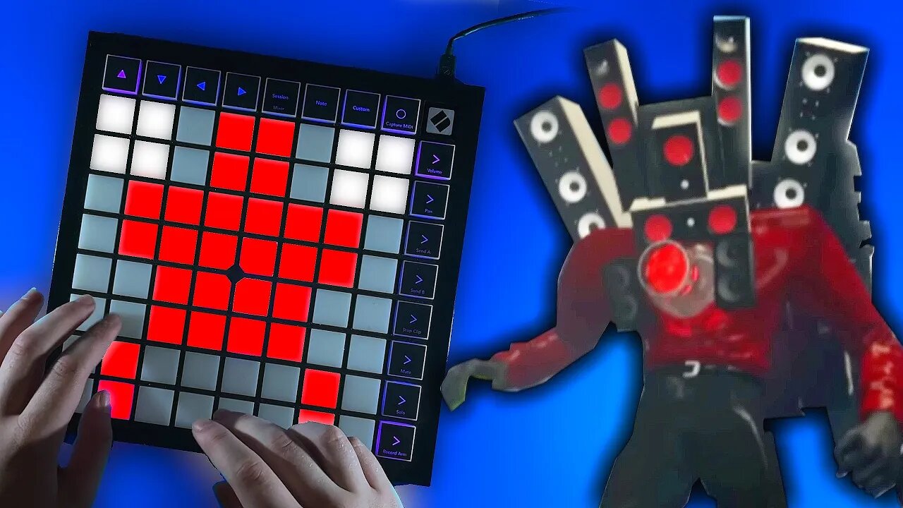 How "SPEAKERMAN THEME PHONK" was made? // Launchpad Cover