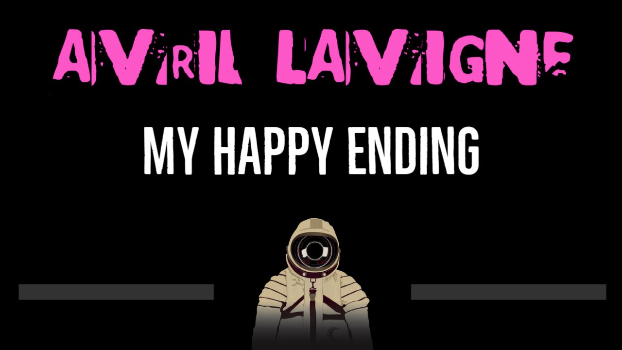 Avril Lavigne • My Happy Ending (CC) 🎤 [Karaoke] [Instrumental Lyrics]