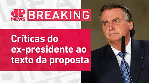 Bolsonaro diz que reforma tributária de Lula é “soco no estômago dos mais pobres” | BREAKING NEWS