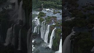 Relaxing Music Video with waterfalls #shorts