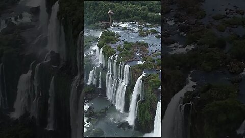 Relaxing Music Video with waterfalls #shorts
