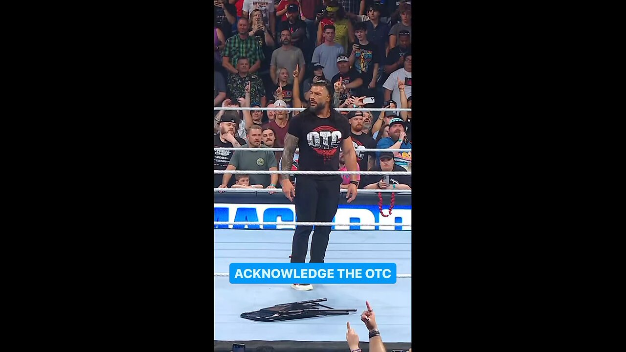 Acknowledge the Tribal chief | OTC | Roman Reigns "the big dog" | #wwe | #tribalchief