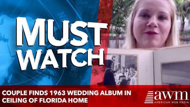 Couple Finds 1963 Wedding Album in Ceiling of Florida Home