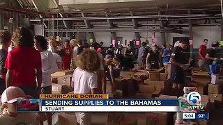 Volunteers working overtime to help storm victims