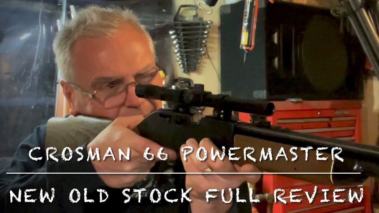 Crosman model 66 x4 powermaster .177 multi pump pellet rifle full review new old stock