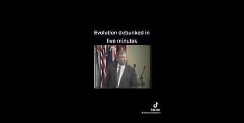 Evolution debunked in five minutes