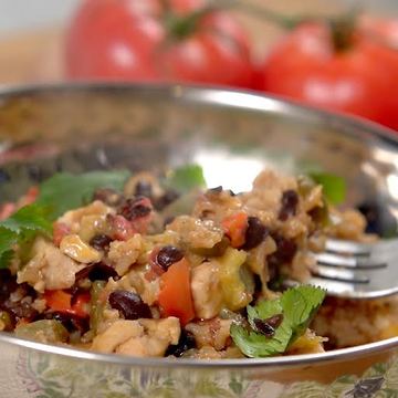 Spicy Ranch Chicken Skillet