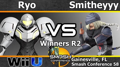 MVG|Ryo (Corrin & Samus) vs. Smitheyyy (Sheik) - Winners R2 - SC58