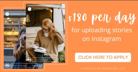 $175/day for posting photos on Instagram