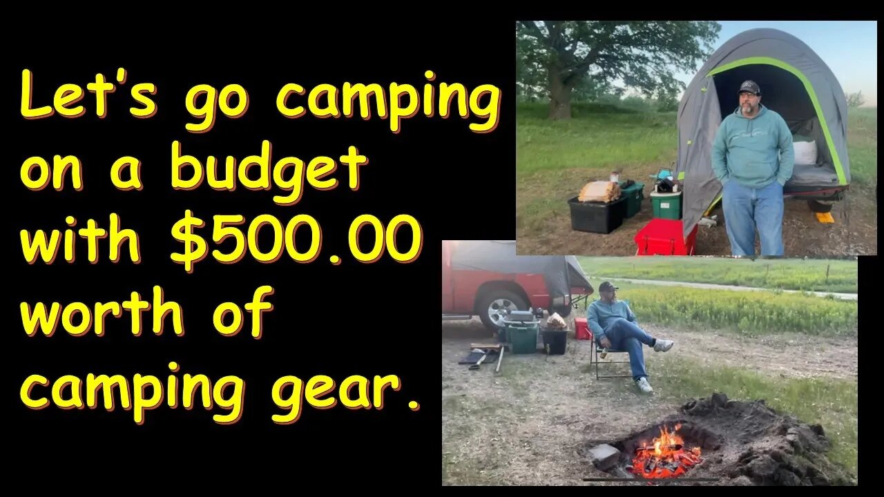 Solo Camping Overnighter With Budget Amazon Gear