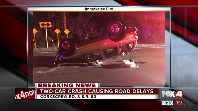 Six injured in accident on Corkscrew Road