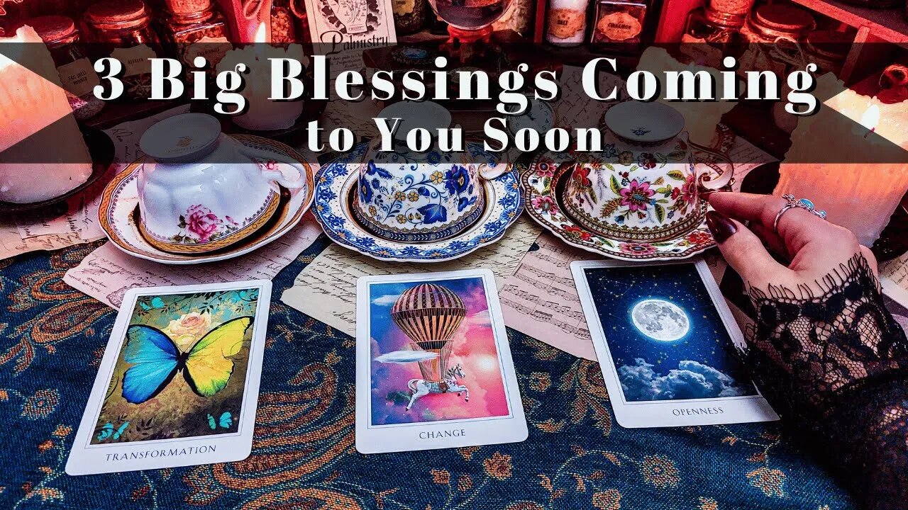 These 3 Big Blessings are Coming to You Soon (COFFEE and TAROT Reading)