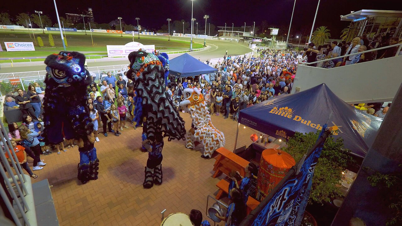 Lion Dance CNY CCC Gloucester Park Chinese New Year Celebration Perth Australia