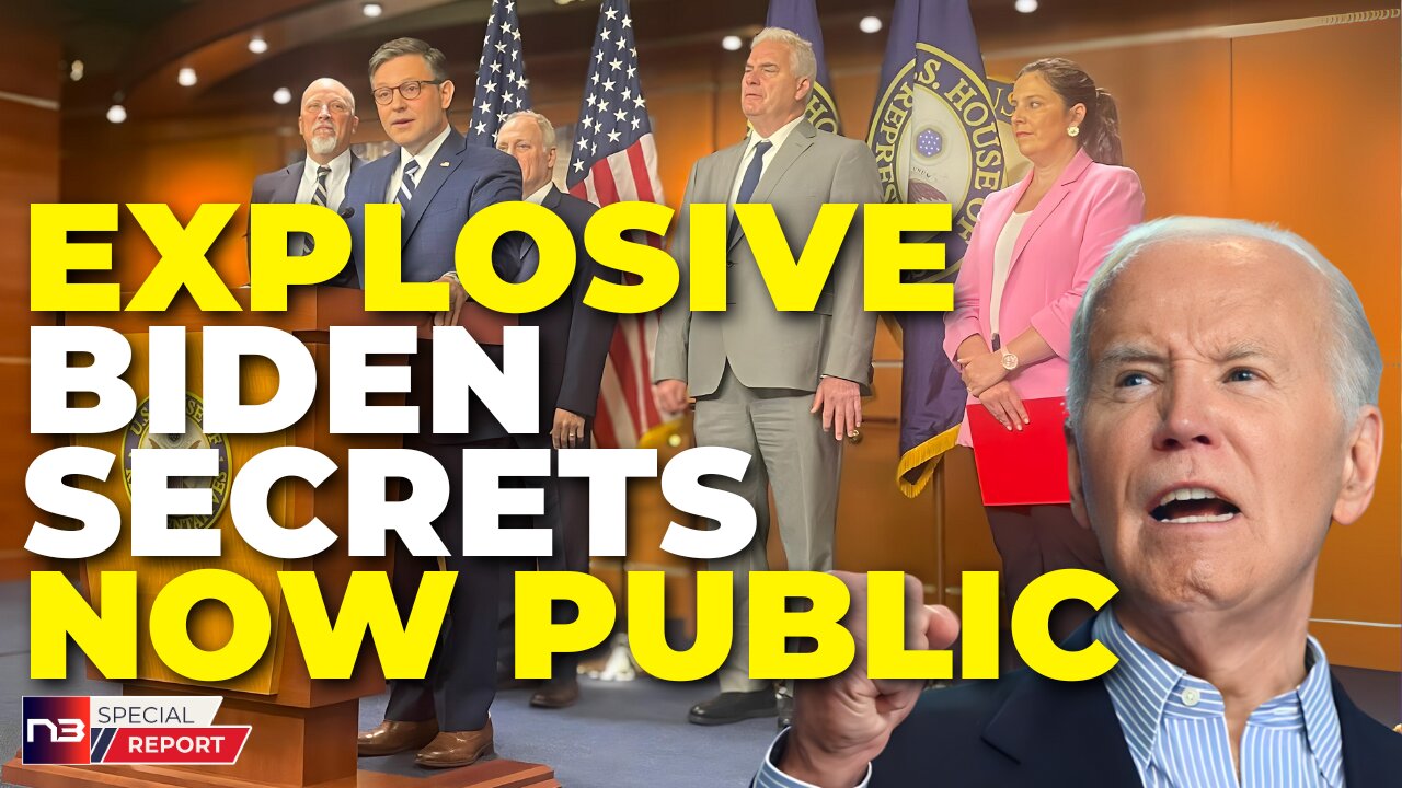 Breaking News Biden's Secret Struggle Exposed GOP Leaders Drop Bombshell Don't Miss This