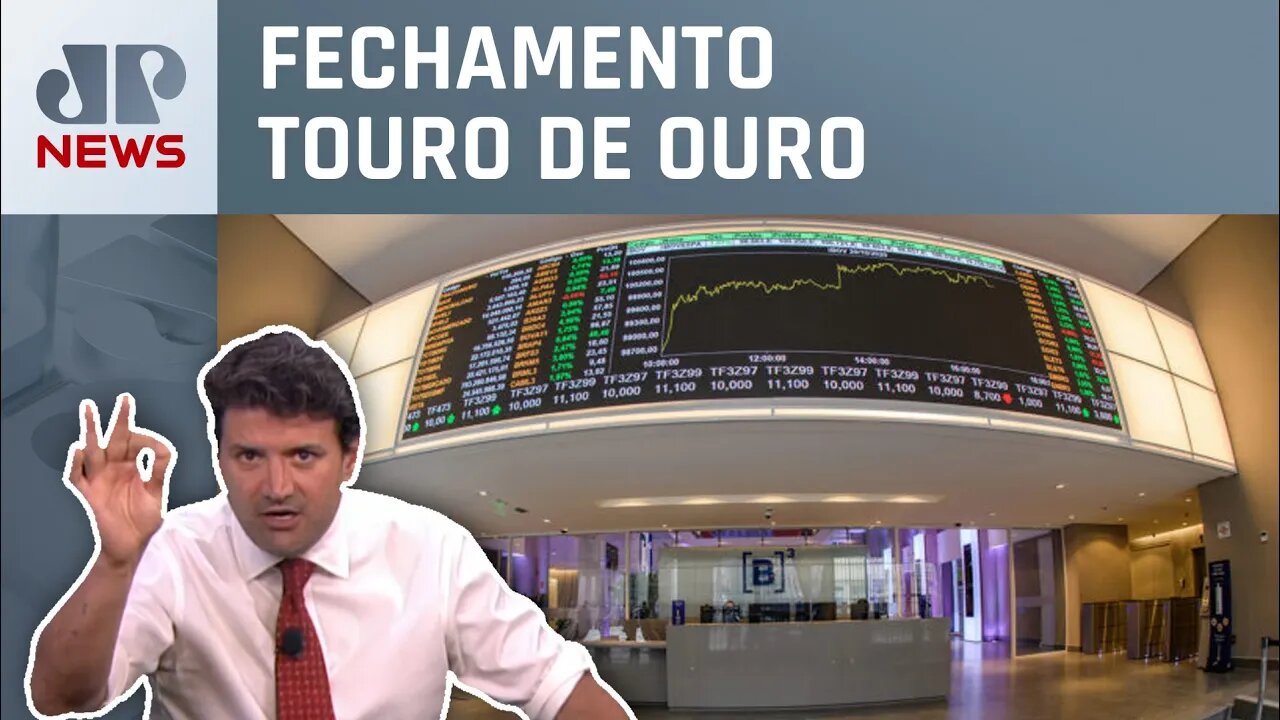 Ibovespa cede e cai com o exterior | Fechamento Touro de Ouro