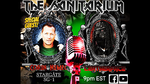 "STARGATE SG-1's CORIN NEMEC on STICKING YOUR MANHOOD IN AN ACTIVE STARGATE | THE SANITARIUM"