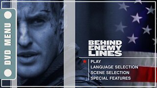 Behind Enemy Lines - DVD Menu