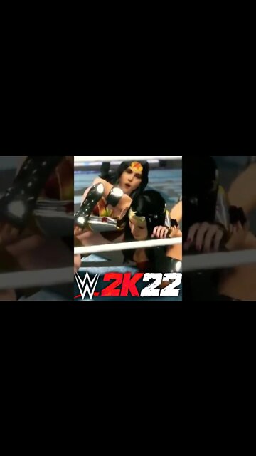 Wonder Woman vs. Big Barda Iron Woman Match Preview #shorts #wwe2k22