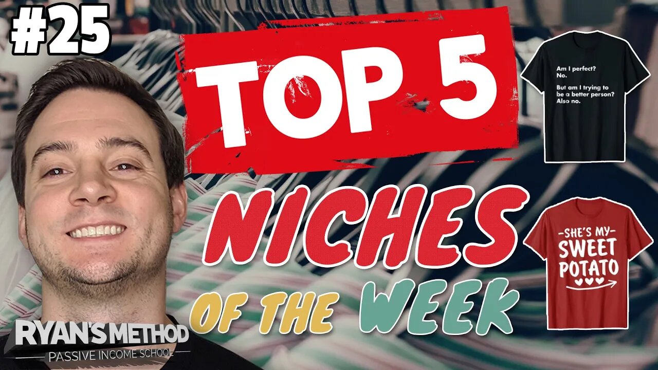 TOP 5 NICHES 🔥 Print on Demand Niche Research #25 — (11/1/2020)