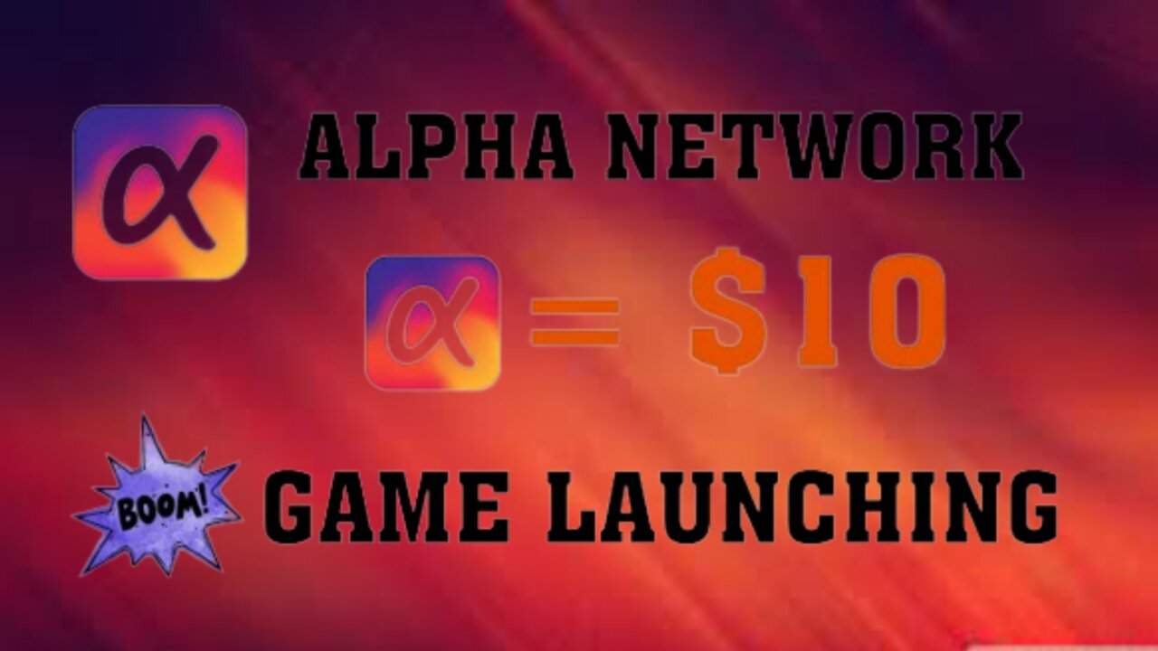 Crypto Mining App 2023 || Alpha Network New Game Launching