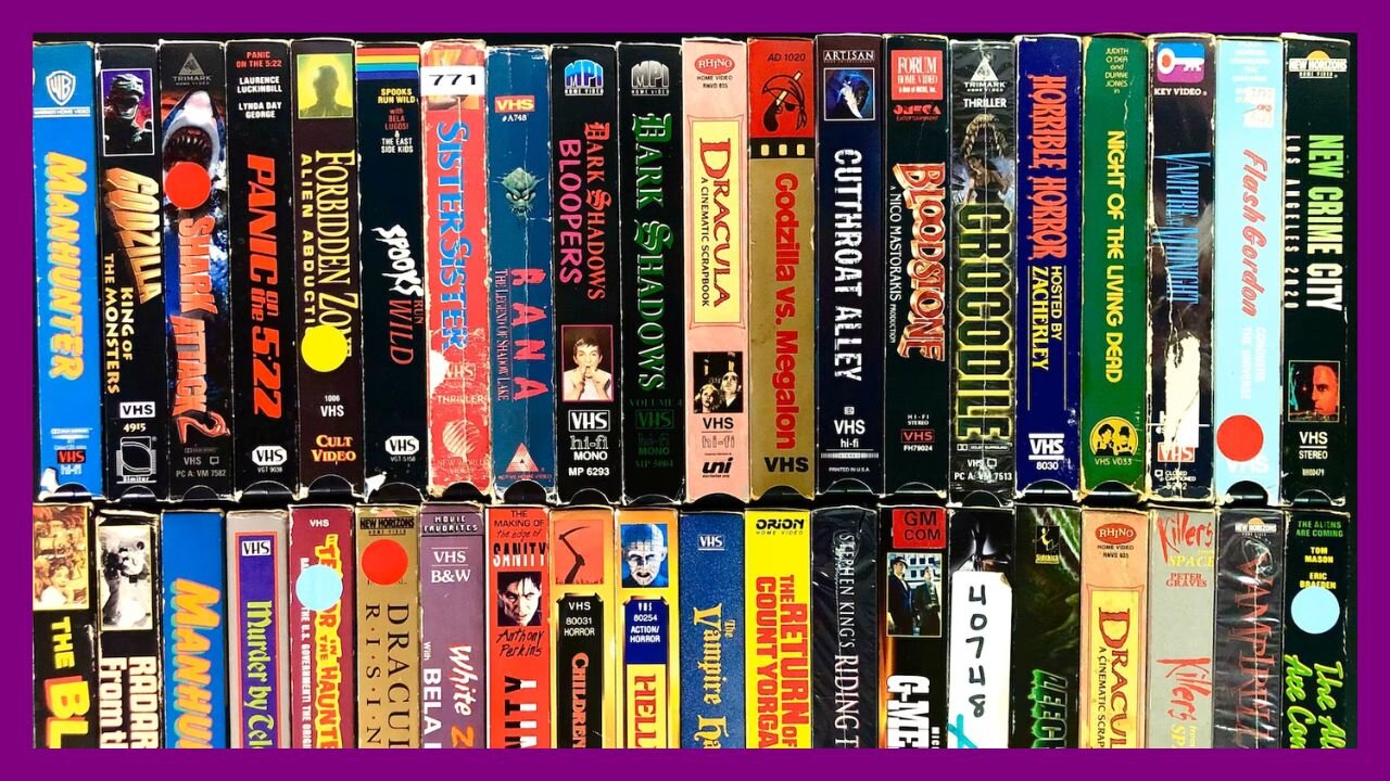 New VHS Tapes [Creepy Classics]