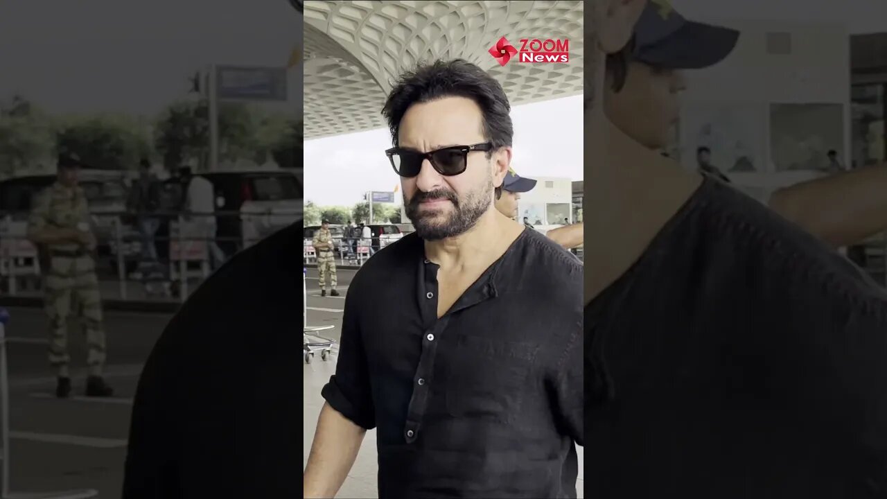 Saif Ali Khan Spotted At Mumbai Airport 📸✈️ #shorts