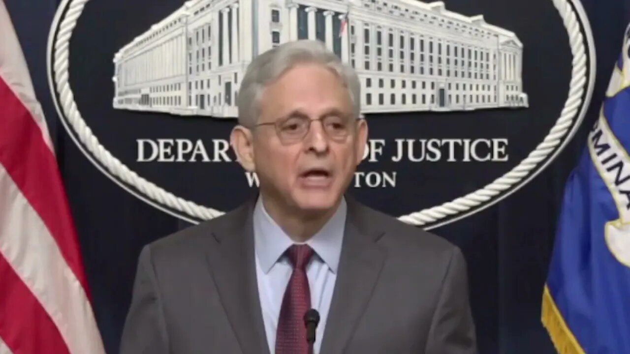 Attorney General Garland "House of Cards, Coming Down"