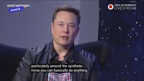 Elon Musk | "You Could Turn Someone Into a Butterfly. Synthetic mRNA Is Like a Computer Program."