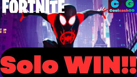 Miles Morales gets a win Against BOTS!!!(Fortnite Battle Royale)