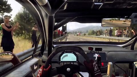 DiRT Rally 2 - 208T16 Wall Scrapes Through Vinedos Dardenya