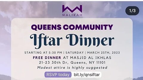 The Community #iftar at 21-23 30th Dr #ramadan #ramadanmubarak #queens #astoria #astoriaqueens