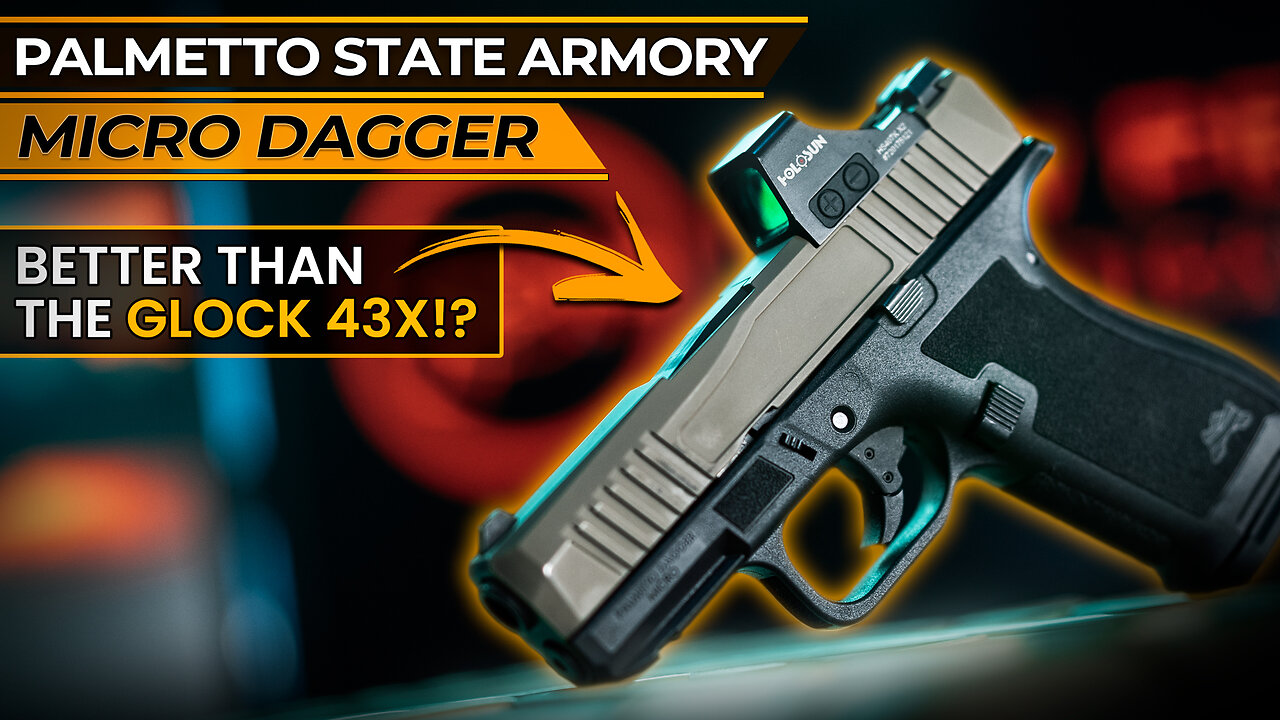 Palmetto State Armory Micro Dagger: Glock 43X Rival or Wannabe?